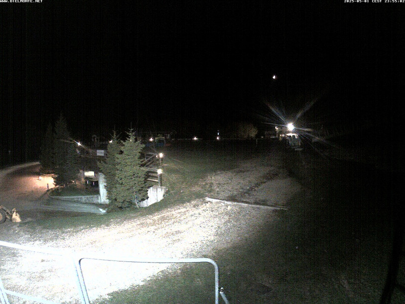 time-lapse frame, Bielmonte piste versante sud webcam