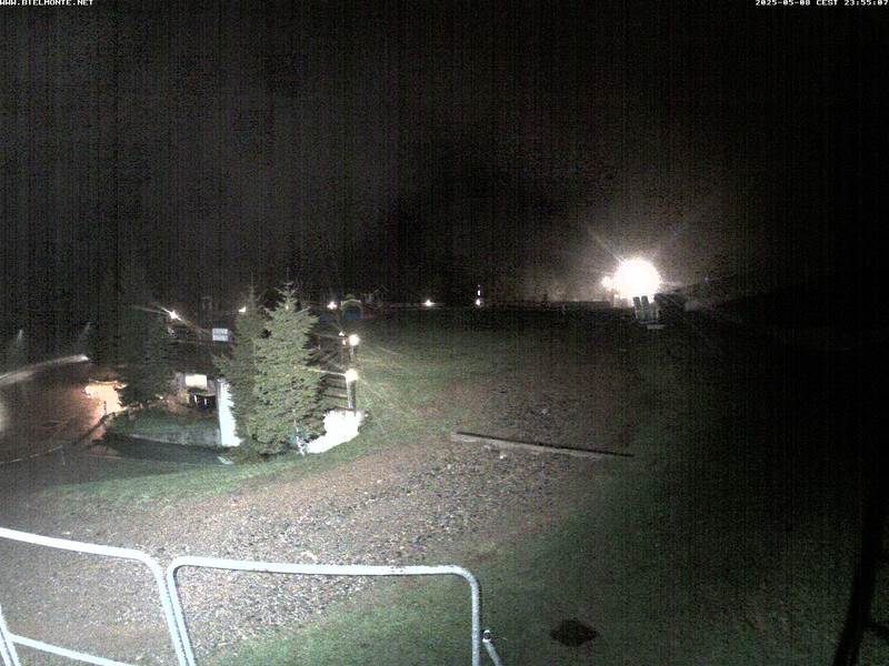 time-lapse frame, Bielmonte piste versante sud webcam