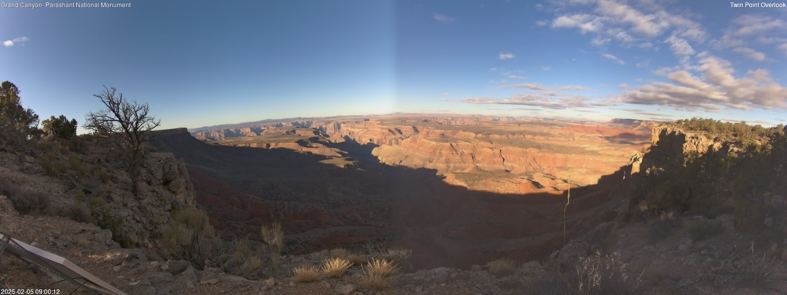 time-lapse frame, Twin Point West webcam