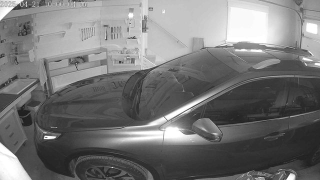 time-lapse frame, GarageCam webcam