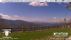 view from Passo del Muraglione on 2024-03-21