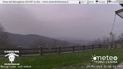 view from Passo del Muraglione on 2024-03-29