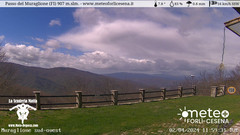 view from Passo del Muraglione on 2024-04-02
