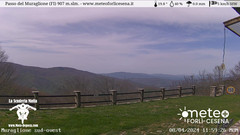 view from Passo del Muraglione on 2024-04-08
