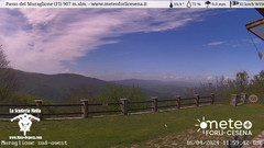 view from Passo del Muraglione on 2024-04-16