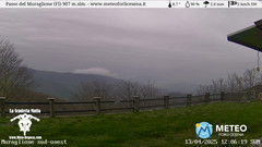 view from Passo del Muraglione on 2025-04-13