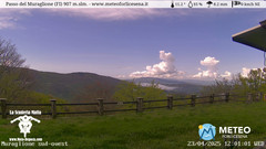 view from Passo del Muraglione on 2025-04-23