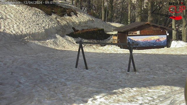 time-lapse frame, Alpe di Mera - Campetto Pro Loco webcam