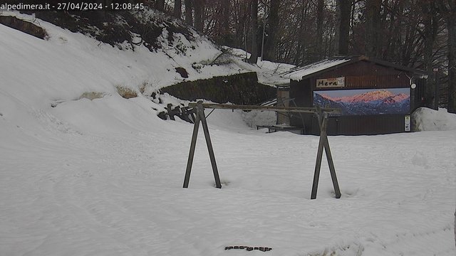 time-lapse frame, Alpe di Mera - Campetto Pro Loco webcam
