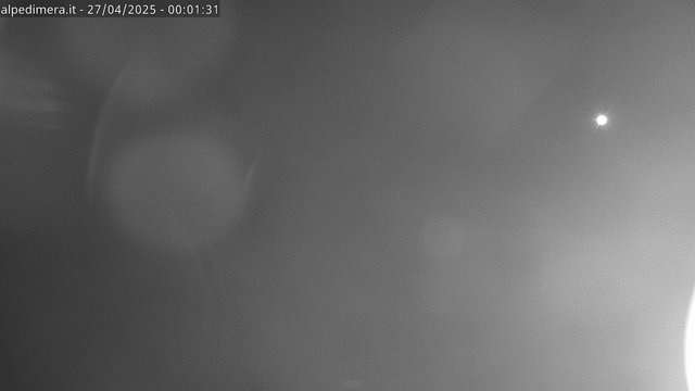 time-lapse frame, Alpe di Mera - Campetto Pro Loco webcam