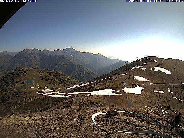 time-lapse frame, Bielmonte Monte Marca est webcam
