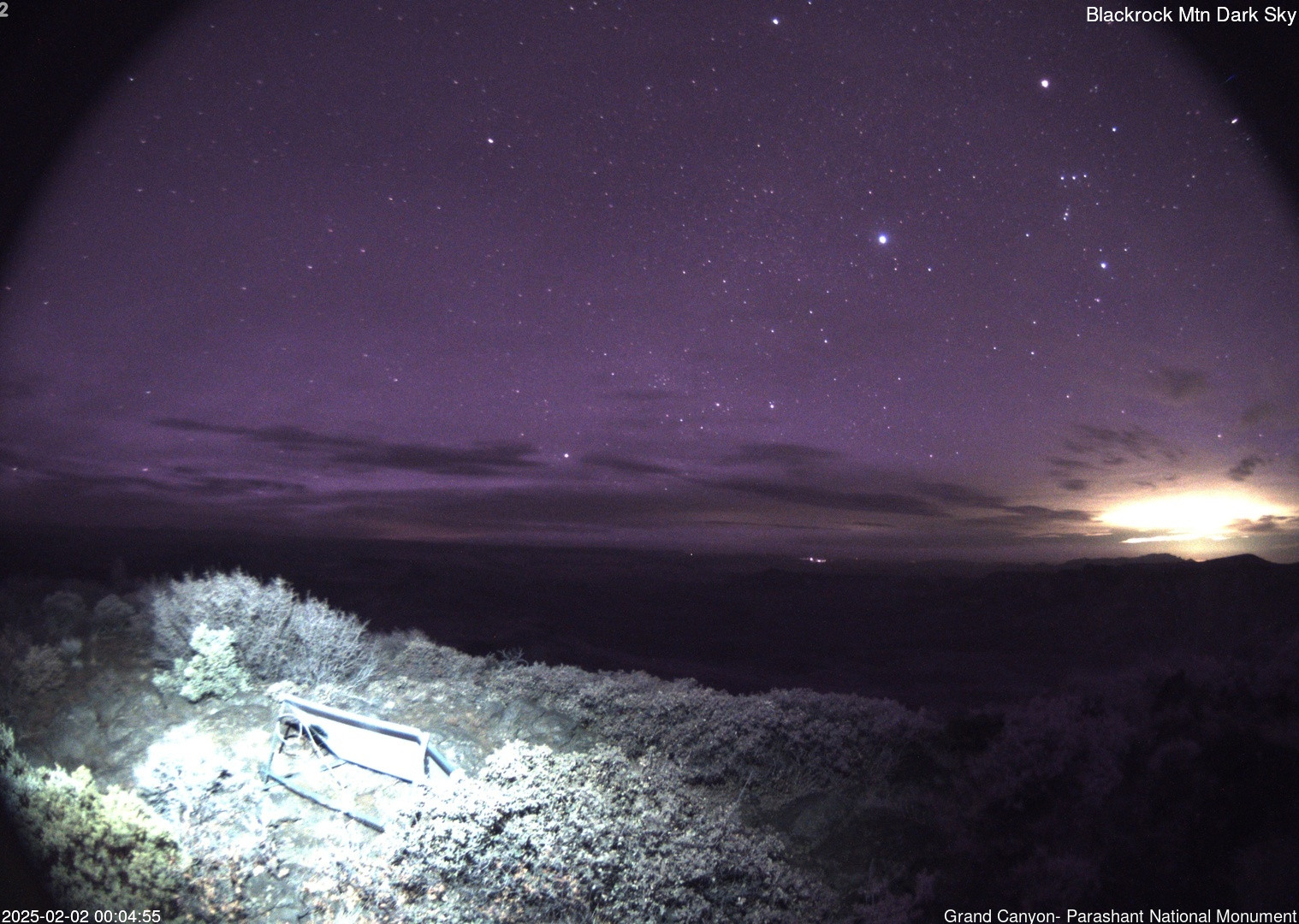 time-lapse frame, Blackrock - Dark Sky webcam