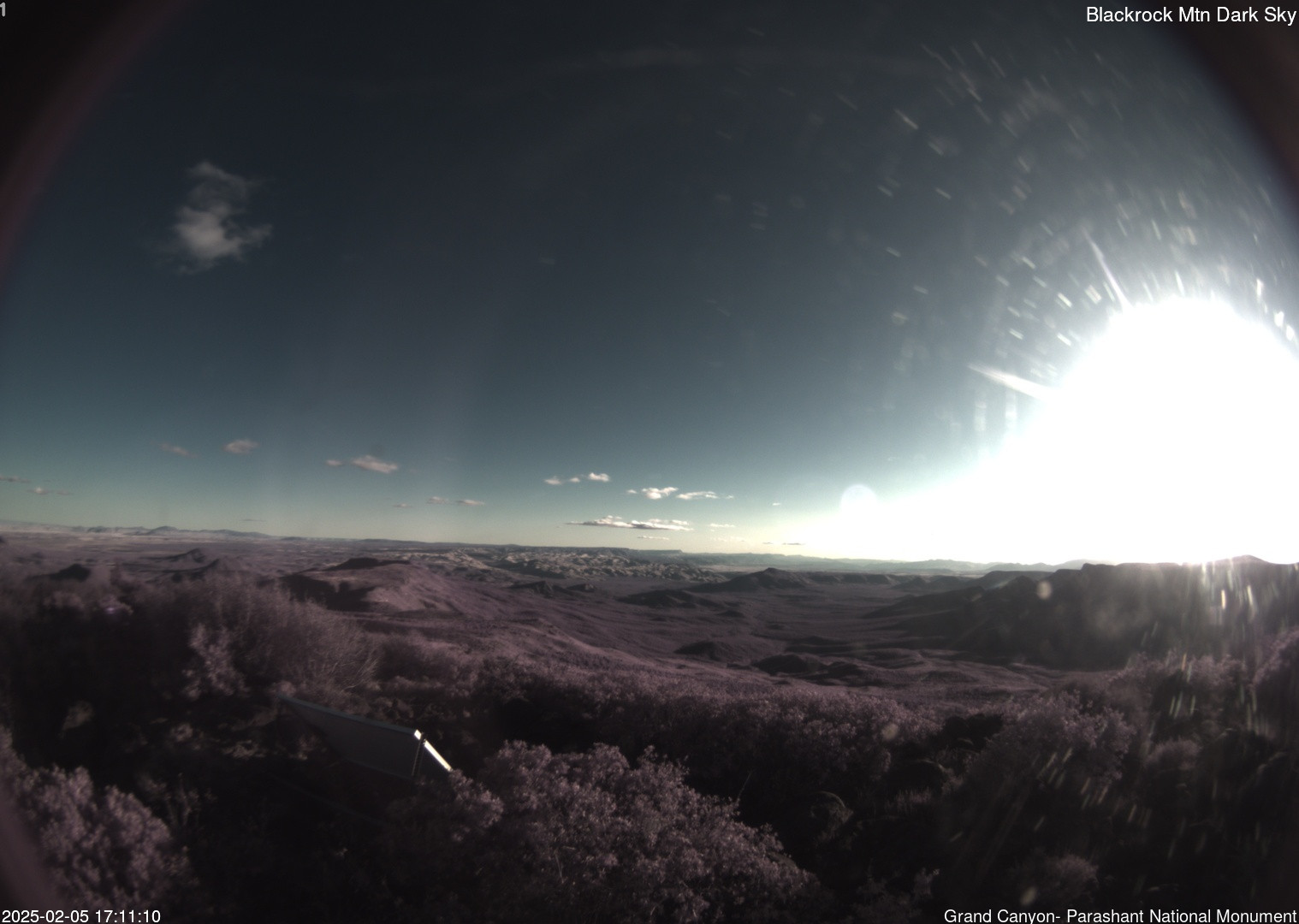 time-lapse frame, Blackrock - Dark Sky webcam