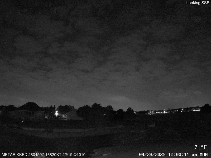 time-lapse frame, Thunder37 webcam