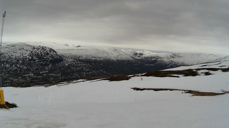 time-lapse frame, Fjellheisen webcam