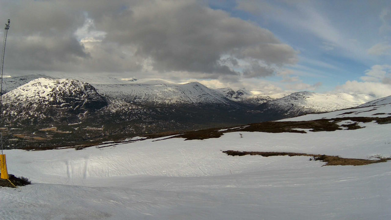time-lapse frame, Fjellheisen webcam