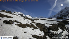 view from Rifugio Branca  Cevedale on 2024-05-20