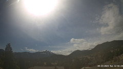view from Estes Cam on 2024-04-23