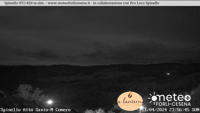 time-lapse frame, Spinello webcam