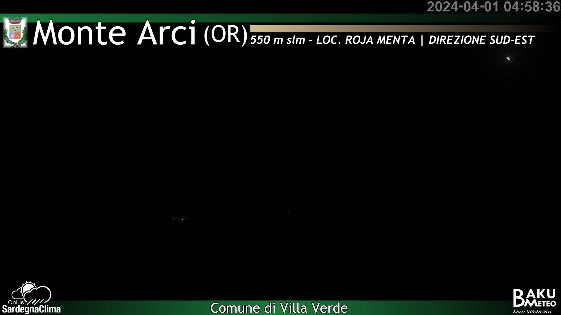 time-lapse frame, Roja Menta webcam