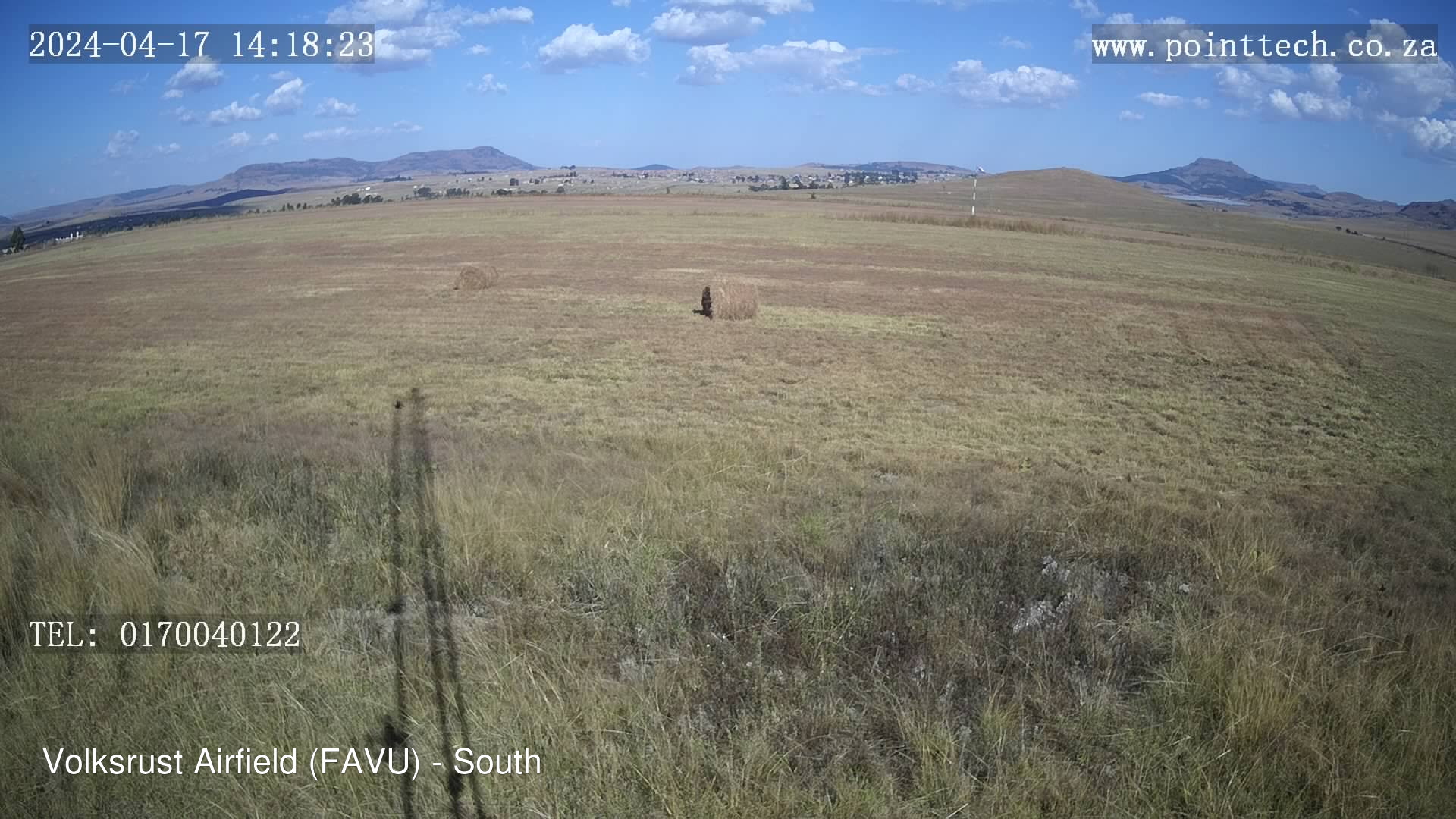 time-lapse frame, FAVU - South webcam