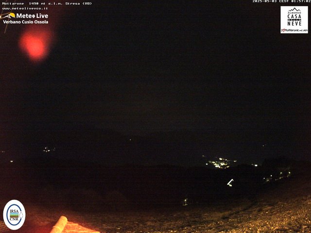 time-lapse frame, Mottarone nord webcam