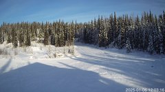 view from Nordic Centre Lodge on 2025-01-06