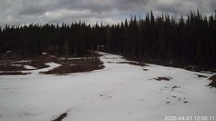 view from Nordic Centre Lodge on 2025-04-21