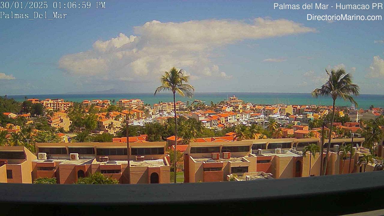 time-lapse frame, PalmasDelMar webcam