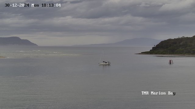 time-lapse frame, TMR - Marion Bay webcam