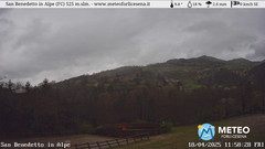 view from San Benedetto in Alpe on 2025-04-18
