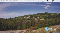 view from San Benedetto in Alpe on 2025-05-04