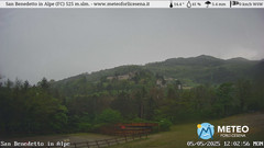 view from San Benedetto in Alpe on 2025-05-05