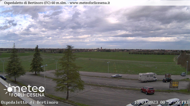 time-lapse frame, Ospedaletto di Bertinoro webcam