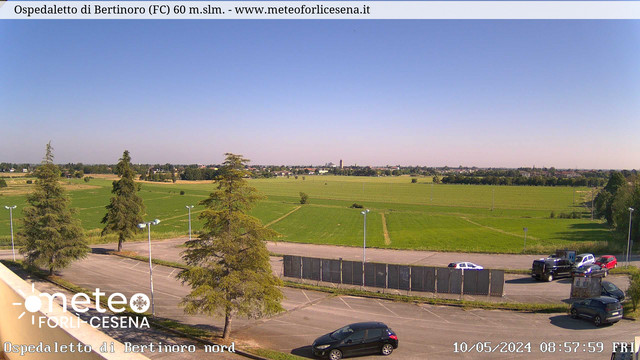 time-lapse frame, Ospedaletto di Bertinoro webcam