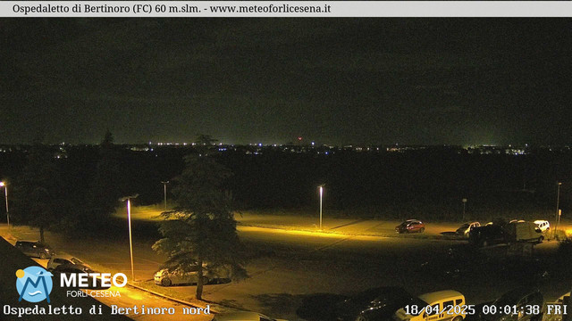 time-lapse frame, Ospedaletto di Bertinoro webcam