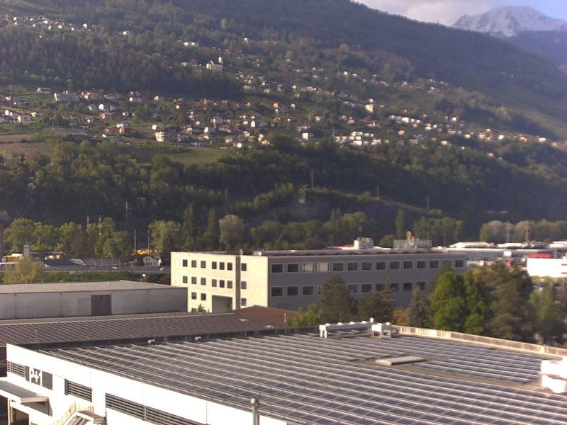 time-lapse frame, Sion - Industrie 17 sud webcam