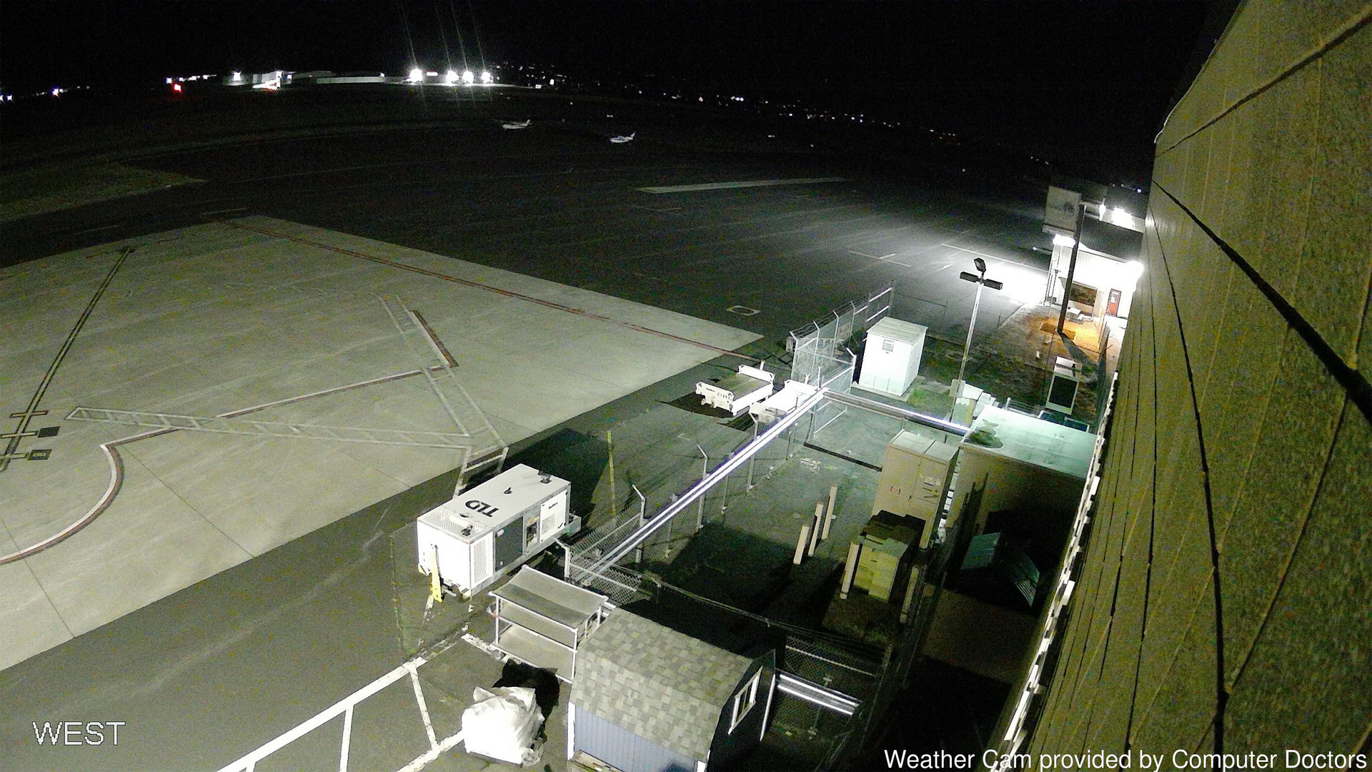 time-lapse frame, West webcam
