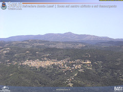 view from Monte Lusei Seui on 2024-04-14