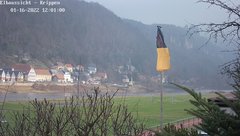 view from Webcam in Bad Schandau Sächsische Schweiz on 2022-01-16