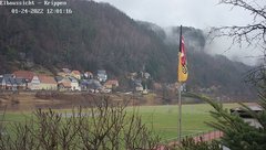 view from Webcam in Bad Schandau Sächsische Schweiz on 2022-01-24