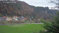 view from Webcam in Bad Schandau Sächsische Schweiz on 2022-11-17