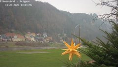 view from Webcam in Bad Schandau Sächsische Schweiz on 2022-11-29