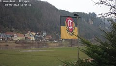 view from Webcam in Bad Schandau Sächsische Schweiz on 2023-03-06