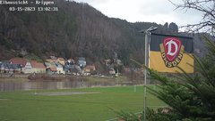 view from Webcam in Bad Schandau Sächsische Schweiz on 2023-03-15