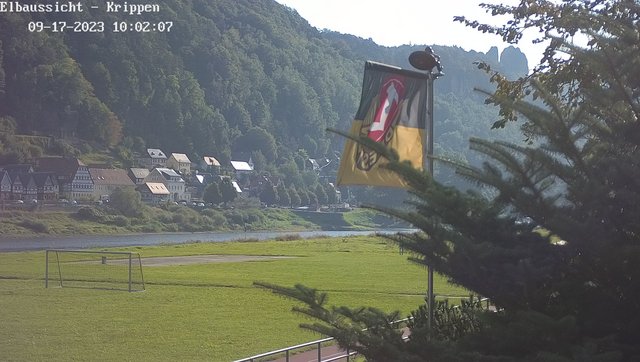 time-lapse frame, Webcam in Bad Schandau Sächsische Schweiz webcam
