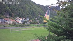 view from Webcam in Bad Schandau Sächsische Schweiz on 2023-09-19