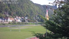 view from Webcam in Bad Schandau Sächsische Schweiz on 2023-09-24