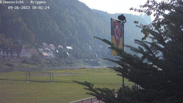 time-lapse frame, Webcam in Bad Schandau Sächsische Schweiz webcam