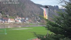 view from Webcam in Bad Schandau Sächsische Schweiz on 2024-03-22